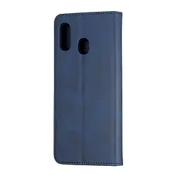 Чохол-книжка Premium Samsung A20 (A205) Dark Blue - мініатюра 3