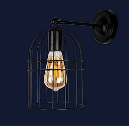 Бра в стилі loft Levistella 756WPR108F3-1 BK - мініатюра 2