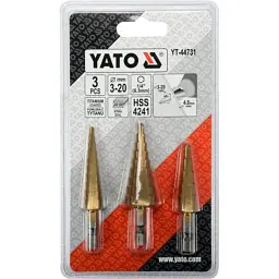 Набір свердл Yato ступінчастих по металу (YT-44731) - мініатюра 2