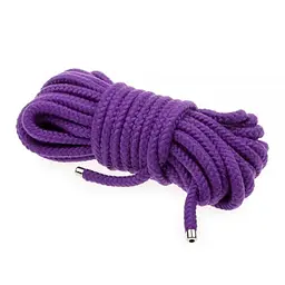 Мотузка для бондажу Bondage Rope 10 м Purple - мініатюра 1