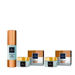 Комплексний набір косметики Famirel Collagen Series — Пружність та зволоження 24/7 (085618, 085601, 085595)