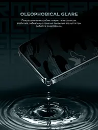 Захисне скло на екран для Apple iPhone 14 Pro Max, Infinity Black Icon 2.75D, олеофобне, загартоване 9H, прозоре, безрамкове, глянцеве, плоске, повне покриття, клейовий шар по всій поверхні, ArmorStandart (ARM73954) - мініатюра 5