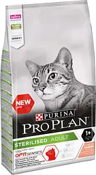 Сухий корм для стерилізованих котів Purina Pro Plan Sterilised 1,5кг - лосось