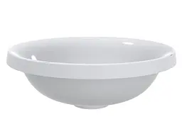 Умивальник Miraggio SIENA (0000752) Miramarble, Глянцевий, Врізний, Білий - мініатюра 3