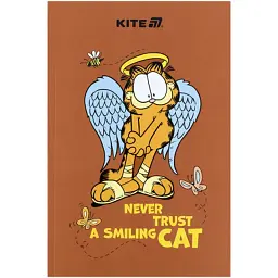 Блокнот Kite Garfield 1 А5, термобіндер, 64 аркуші, нелінований (GF25-193-1)