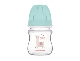 Пляшка антиколікова з широким отвором 120 мл Canpol babies Easystart силіконова, зелена, Toys