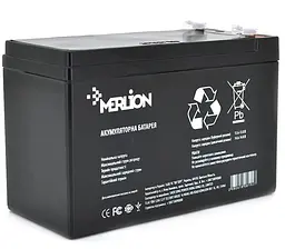 Акумуляторна батарея для ДБЖ Merlion AGM 12 V / 9 А*ч (GP1290F2B)