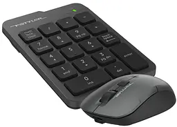 Комплект (Клавіатура та миша) A4Tech FG1600C Air2 Grey (FG1600C Air2 (Grey)) - мініатюра 4