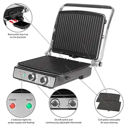 Гриль контактний Profi Cook PC-KG 1029 - мініатюра 7