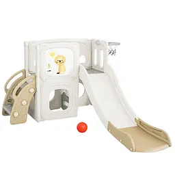 Дитячий ігровий комплекс Mealux Tower White / Brown (KD-B013 White / Brown)