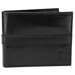 Портмоне чоловіче шкіряне Semi Line RFID Black (P8265-0)
