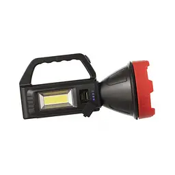Ліхтар акумуляторний Intertool LB-0107 ручний з боковим світлом сонячною панеллю та функцією power bank - мініатюра 6