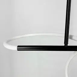 Чорна видовжена люстра ELISION з гнучкою LED стрічкою Line.F Довжина 120 см - мініатюра 9