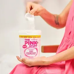 Відбілюючий порошок для видалення плям The Pink Stuff для білих тканин, 1 кг - мініатюра 3