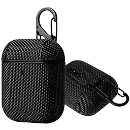 Чохол Primo Nylon для навушників AirPods (MMEF2) / AirPods 2 (MV7N2) Black - мініатюра 2