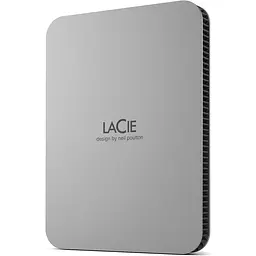 Зовнішній жорсткий диск LaCie Mobile Drive 5TB Moon Silver (STLP5000400) [111959] - мініатюра 2