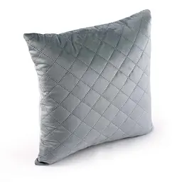 Подушка Руно 40х40 декоративна Velour "Dark Grey ромб" 311.55_Dark Grey ромб