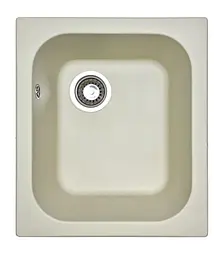 Кухонна мийка Adamant Compacta 430x500x200 Бежевий ivory 261223