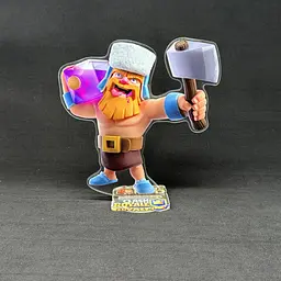 Акрилова колекційна фігурка Clash of Clans, Clash Royale Дроворуб 15 см