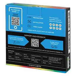 Кулер до корпусу Arctic P12 PWM PST A-RGB (ACFAN00231A) - мініатюра 5