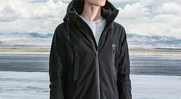 Термокуртка Hot Temperature Control Down Jacket XXL чорна  - мініатюра 2