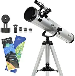Телескоп SIGETA Meridia II 114/900 AZ з адаптером для смартфона (65346)