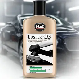 Поліроль кузова паста для механічного полірування K2 Luster Q3 Medium Cut L3200N Зелена