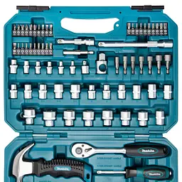 Набір інструментів (76 предметів) Makita E-10899 - мініатюра 4