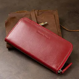 Жіночий шкіряний гаманець GRANDE PELLE 19,5х10х2,5 см acs0018781 - мініатюра 9