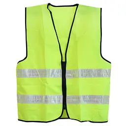 Сигнальний жилет з блискавкою Werk (XXL, жовтий)