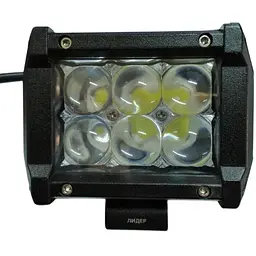 Додаткова LED фара 18W (3W x 6) 10-30V 95x65x50 mm Далека 1 шт. (LCY-18W-5D) (3387)
