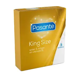 Презервативи Pasante King Size XL, 3 шт
