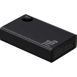 Зовнішній акумулятор Baseus Adaman Digital Display 24000mAh 140W Black (P10021508113-00) [102124] - мініатюра 5