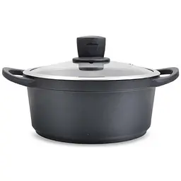 Каструля зі скляною кришкою антипригарна Maestro MR-4320 20 см 2.7л алюмінієвий