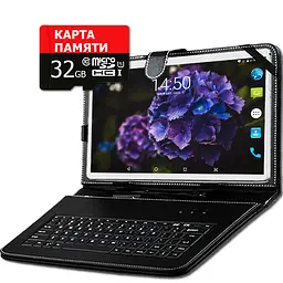 Планшет-телефон Adronix X1001 Silver LTE 2/32GB + Чохол-клавіатура + Карта пам'яті 32GB - мініатюра 2