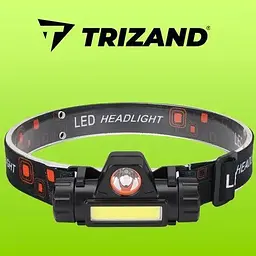 Ліхтар налобний TRIZAND L18371 з магнітом - мініатюра 5