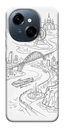 TPU чехол Demsky Dnipro spirit для TECNO Spark Go 1