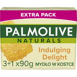 Тверде мило Palmolive Milk & Honey Bar Soap 4 х 90 г (8718951738997) - мініатюра 3