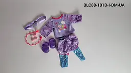 Ляльковий наряд взуття заколки 3 види (BLC88-101D-I-DM-UA) в асортименті - мініатюра 3
