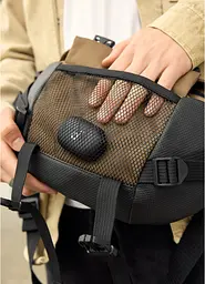 Велика чоловіча поясна сумка бананка для планшета Sambag 38х21 см sum0027305 - мініатюра 17
