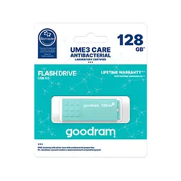 USB Flash GoodRAM 128GB USB 3.0 UME3 CARE Antibacterial, Retail - мініатюра 3