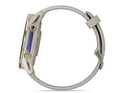 Смарт-годинник Garmin Forerunner 970 Soft Gold Titanium w. French Gray C. and French Gray/T. Indigo Band (010-02969-02/12/62) - мініатюра 2