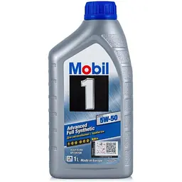 Моторна олива Mobil 1 5W50 1л (MB 5W50 M1 1L)