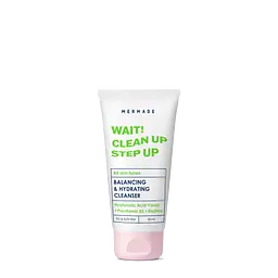 Подарунковий набір Mermade Try Kit Face Care: гель для вмивання обличчя Wait Clean Up Step Up 50 мл + ензимна маска для очищення шкіри обличчя Geez..Im Doing My Best 50 мл + зволожуючий крем для обличчя No Boring Days 50 мл + косметичка  - мініатюра 5