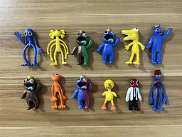 Іграшки фігурки райдужні друзі Roblox — Roblox Rainbow Friends, 12 шт - мініатюра 2