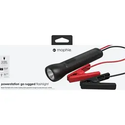 Пуско зарядний пристрій Mophie 9900mAh 2A, бустер 400A, вбудований ліхтарик 450lm, Black (53046) - мініатюра 11