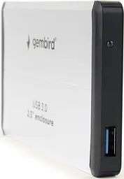Кишеня зовнішня Gembird EE2-U3S-2-S 2.5" USB 3.0 silver - мініатюра 3