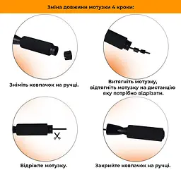 Скакалка швидкісна з обтяжувачем PowerPlay 3 м fit0011378 - мініатюра 4