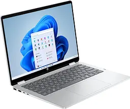 Ноутбук HP OmniBook 5 Flip x360 14" 2K IPS Touch Intel 5-120U 16GB F1024GB UMA Win11 сріблястий - мініатюра 3