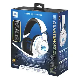 Навушники JBL Quantum 910P Wireless for PS White (JBLQ910PWLWHTBLU) - мініатюра 12